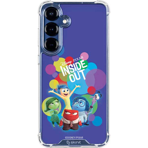Disney Inside Out Character Group Galaxy S25 Clear Case