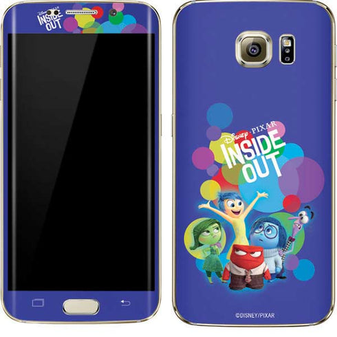 Disney Inside Out Character Group Galaxy S7 Edge Skin