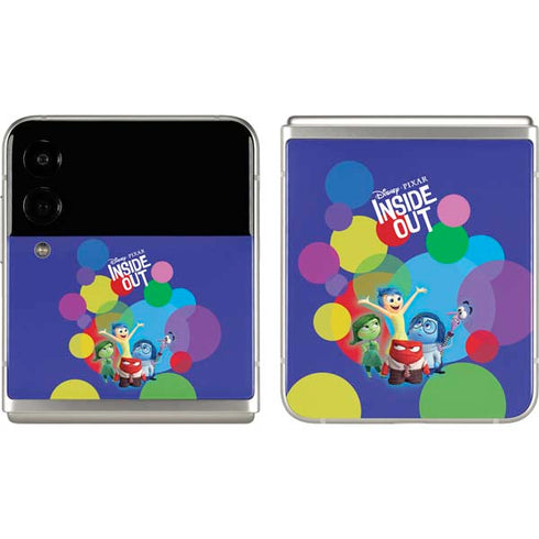 Disney Inside Out Character Group Galaxy Z Flip3 5G Skin