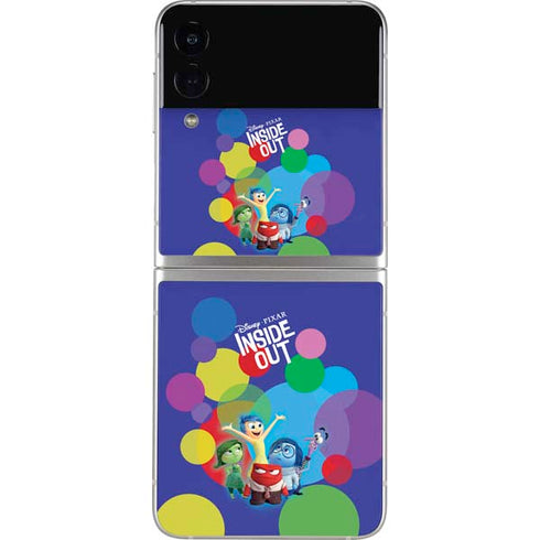 Disney Inside Out Character Group Galaxy Z Flip3 5G Skin