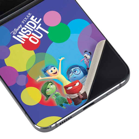 Disney Inside Out Character Group Galaxy Z Flip5 5G Skin