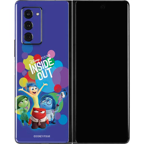 Disney Inside Out Character Group Galaxy Z Fold2 5G Skin
