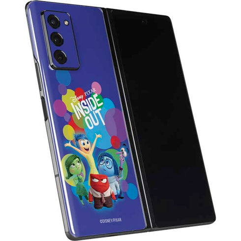 Disney Inside Out Character Group Galaxy Z Fold2 5G Skin