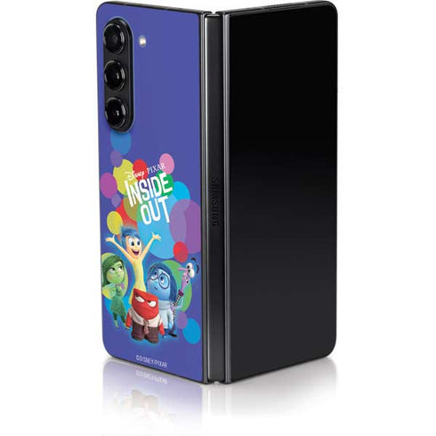 Disney Inside Out Character Group Galaxy Z Fold5 5G Skin