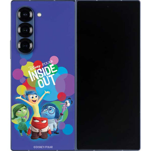 Disney Inside Out Character Group Galaxy Z Fold6 Skin