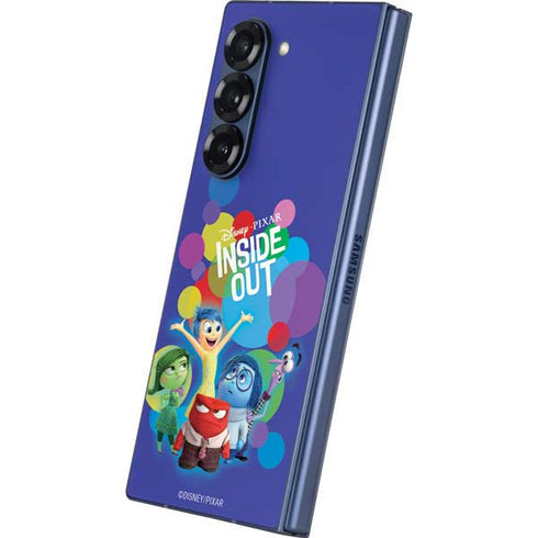 Disney Inside Out Character Group Galaxy Z Fold6 Skin