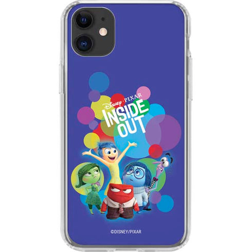Disney Inside Out Character Group iPhone 11 Clear Case