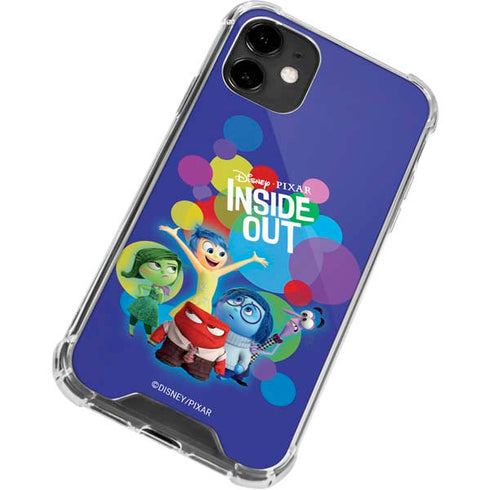 Disney Inside Out Character Group iPhone 12 Clear Case