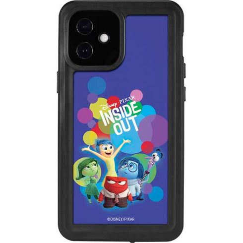 Disney Inside Out Character Group iPhone 12 Mini Waterproof Case