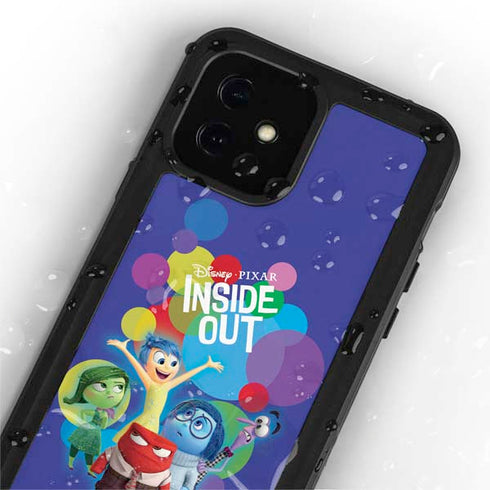 Disney Inside Out Character Group iPhone 12 Mini Waterproof Case