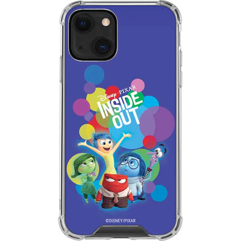 Disney Inside Out Character Group iPhone 13 Mini Clear Case