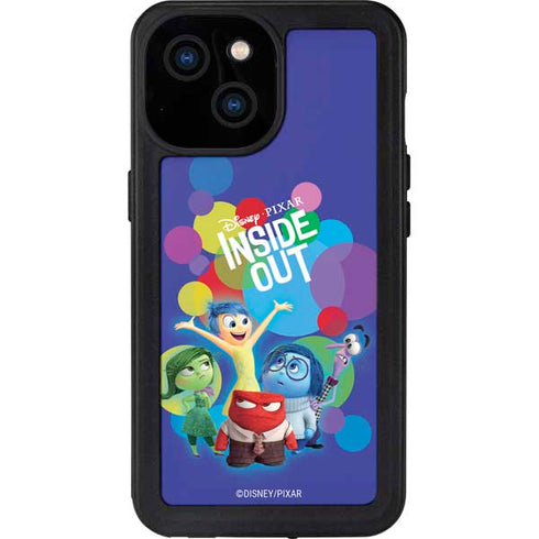 Disney Inside Out Character Group iPhone 13 Mini Waterproof Case