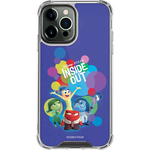 Disney Inside Out Character Group iPhone 13 Pro Max Clear Case