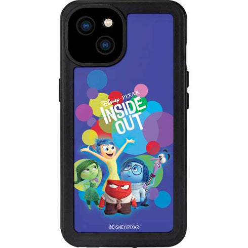 Disney Inside Out Character Group iPhone 15 Plus Waterproof Case