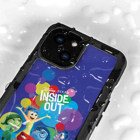 Disney Inside Out Character Group iPhone 15 Plus Waterproof Case