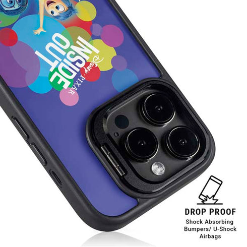 Disney Inside Out Character Group iPhone 15 Pro Kickstand Case