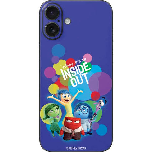 Disney Inside Out Character Group iPhone 16 Plus Skin