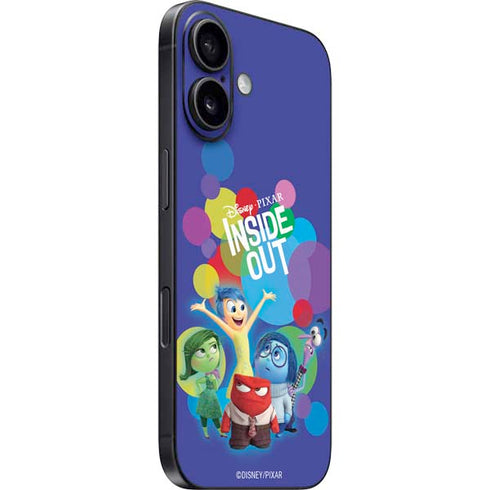 Disney Inside Out Character Group iPhone 16 Skin