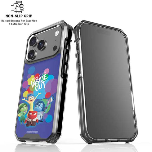Disney Inside Out Character Group iPhone 18 Pro Clear Case