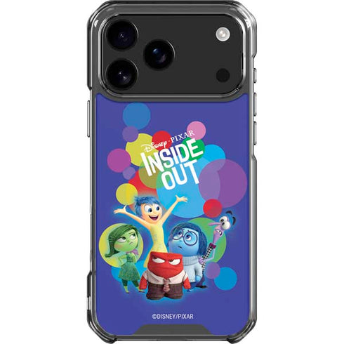 Disney Inside Out Character Group iPhone 18 Pro Max Clear Case
