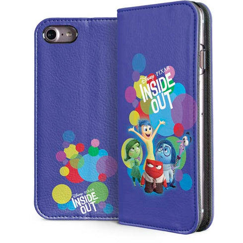 Disney Inside Out Character Group iPhone 7 Folio Case