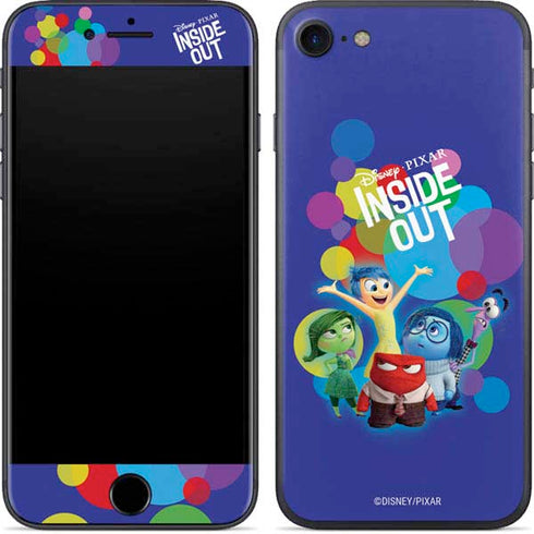 Disney Inside Out Character Group iPhone 8 Skin