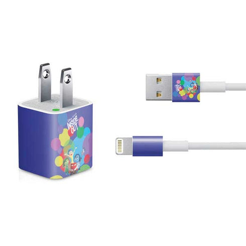 Disney Inside Out Character Group iPhone Charger (5W USB) Skin