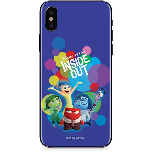 Disney Inside Out Character Group iPhone X Skin