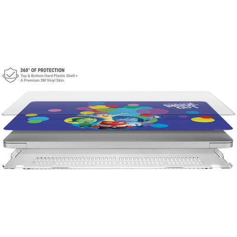 Disney Inside Out Character Group MacBook Air 15in (2023-2025) Case plus Skin