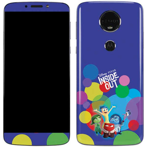Disney Inside Out Character Group Moto E5 Plus Skin