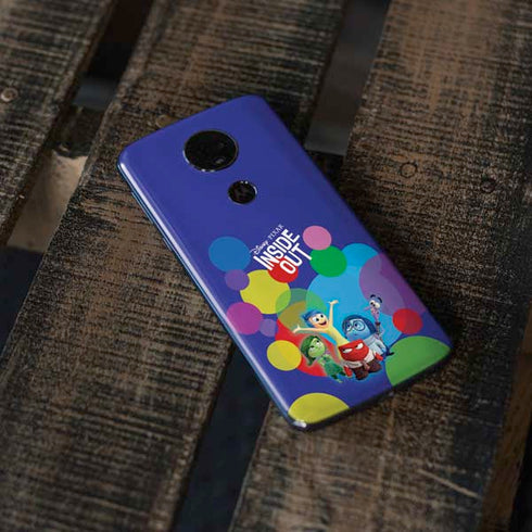 Disney Inside Out Character Group Moto E5 Plus Skin