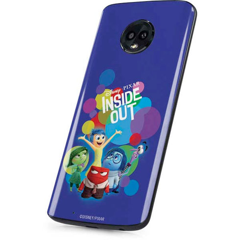 Disney Inside Out Character Group Moto G6 Skin