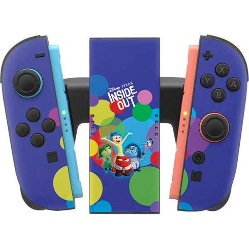 Disney Inside Out Character Group Nintendo Switch 2 (2025) Joy-Con Controller Skin