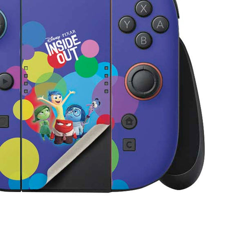Disney Inside Out Character Group Nintendo Switch 2 (2025) Joy-Con Controller Skin