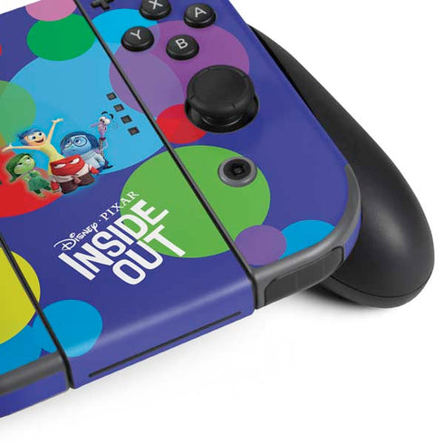 Disney Inside Out Character Group Nintendo Switch Bundle Skin