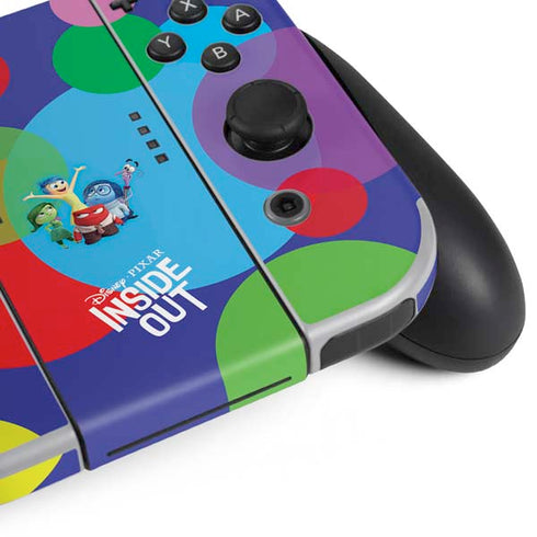 Disney Inside Out Character Group Nintendo Switch OLED (2021) Skin
