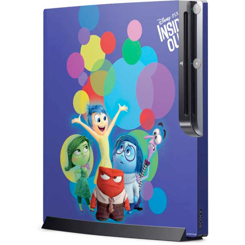 Disney Inside Out Character Group Playstation 3 & PS3 Slim Skin