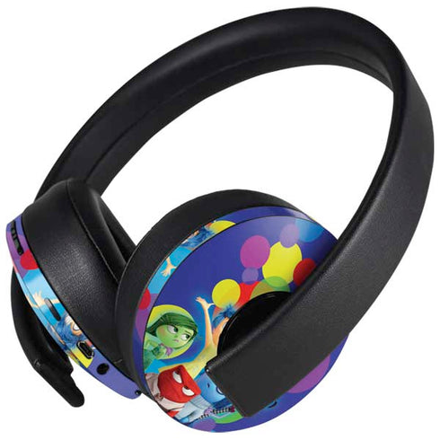 Disney Inside Out Character Group PlayStation 4 Gold Wireless Headset Skin