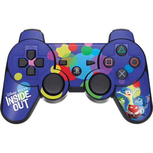 Disney Inside Out Character Group PS3 Dual Shock wireless controller Skin