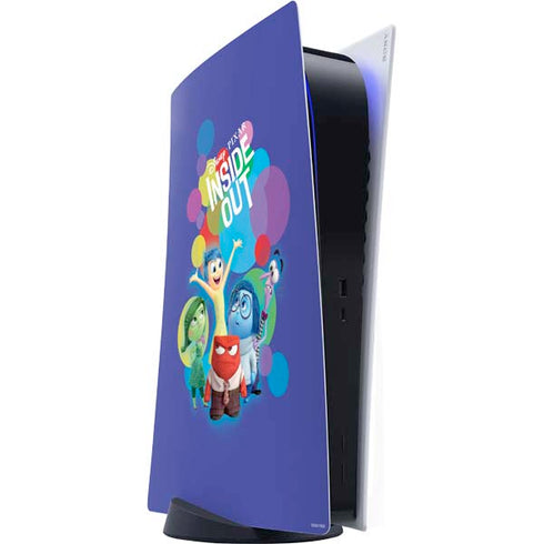 Disney Inside Out Character Group PS5 Digital Edition Console Skin