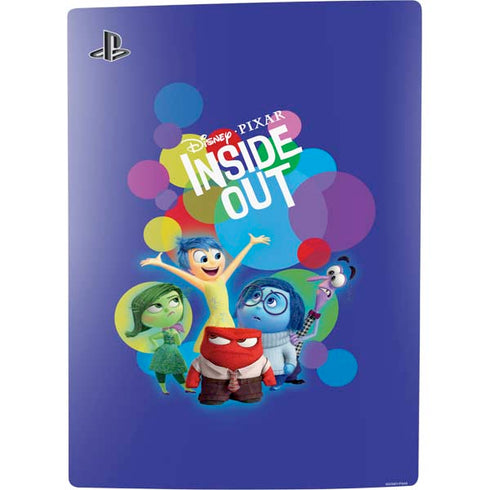 Disney Inside Out Character Group PS5 Digital Edition Console Skin