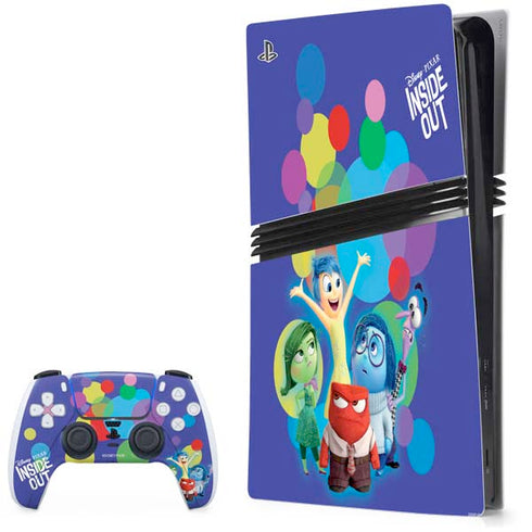 Disney Inside Out Character Group PlayStation PS5 Skins