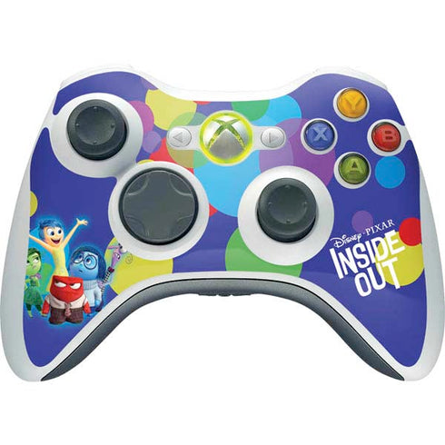 Disney Inside Out Character Group Xbox 360 Wireless Controller Skin