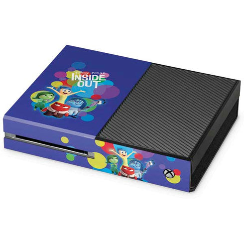 Disney Inside Out Character Group Xbox One Console Skin