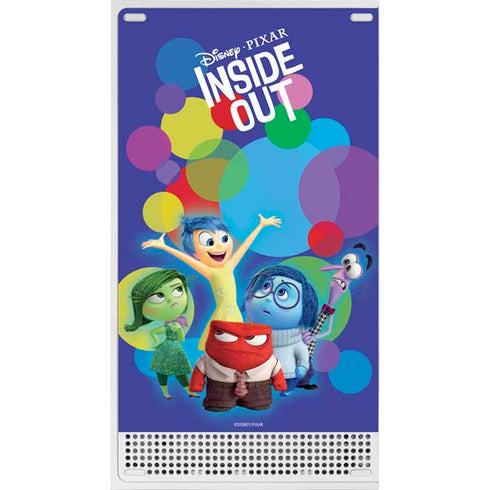Disney Inside Out Character Group Xbox Series S Console Skin