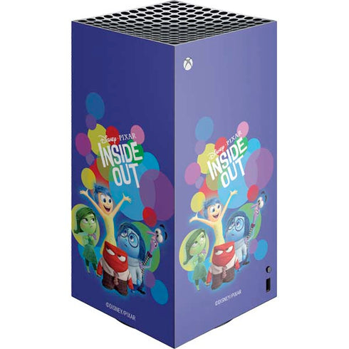 Disney Inside Out Character Group XBox Series X Digital Edition Console Skin