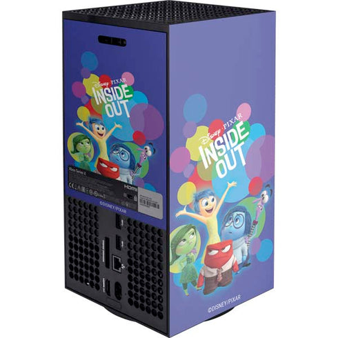 Disney Inside Out Character Group XBox Series X Digital Edition Console Skin
