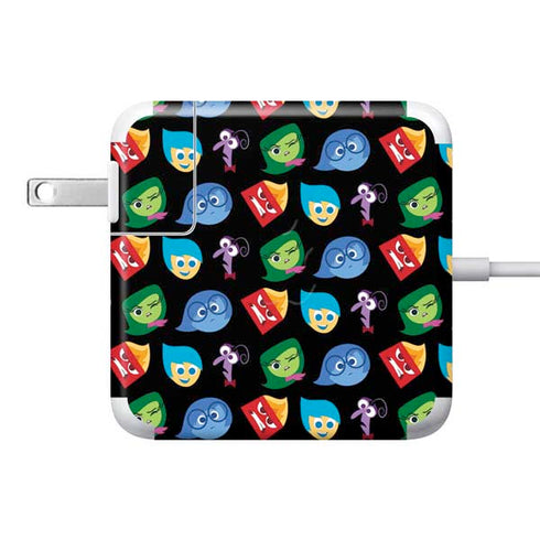 Disney Inside Out Character Pattern 85W Power Adapter (15 and 17 inch MacBook Pro Charger) Skin