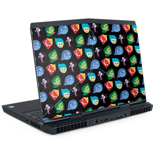 Disney Inside Out Character Pattern Dell Alienware Skin