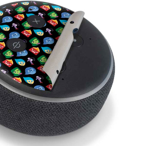 Disney Inside Out Character Pattern Amazon Echo Dot Skin